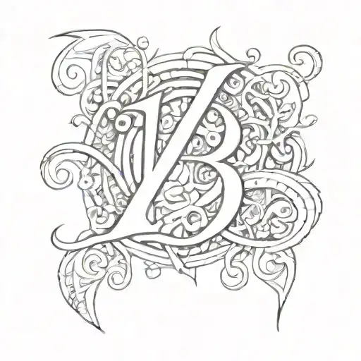 number 13 in a good Typography tattoo design idea