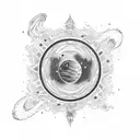 Gliese 667 C, planet, star, scorpio constellation, tatoo tattoo design idea