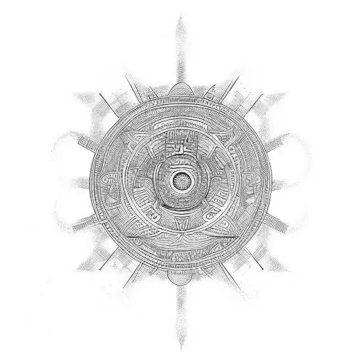 alchemist simbols  tattoo design idea