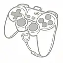 Game controller tattoo design idea