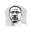 Martin Luther King, Malcolm X, Sankofa, Arrowhead, Old Church, Brown V. Board of education tattoo design idea