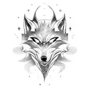 Combine elements from Dark Souls and Nordic mythology to create a unique tattoo design featuring a wolf and dragon in a fierce battle tattoo design idea