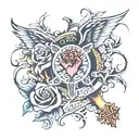 proverbs 27:17 tattoo design idea