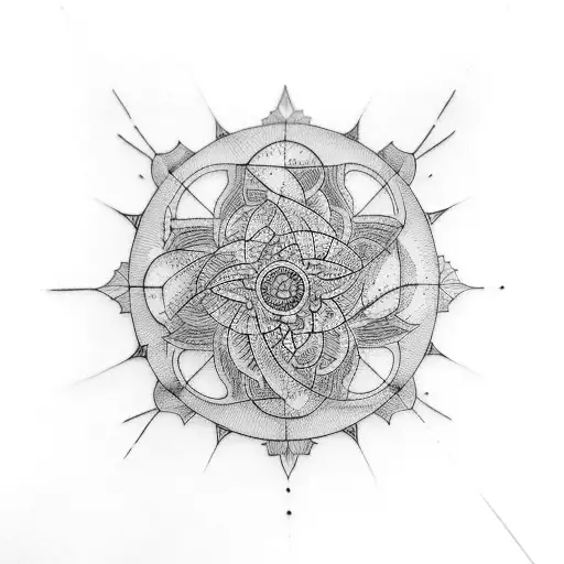 ikigai tattoo design idea