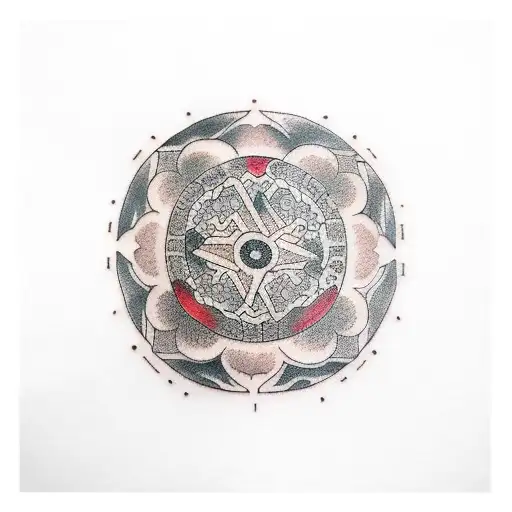 ikigai tattoo design idea