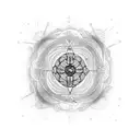 ikigai tattoo design idea