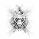 linear accelerators medical tattoo design idea