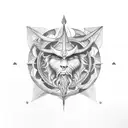 inarius and lilith tattoo design idea