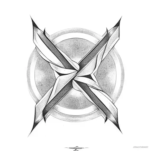 "Mon Tout" with an infinity symbol tattoo design idea