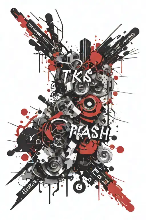 Text tattoo design idea