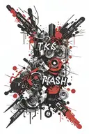 Text tattoo design idea