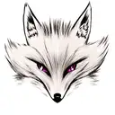 Fox tattoo design idea