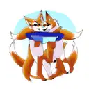Fox tattoo design idea