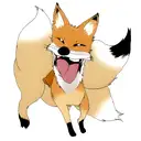 Fox tattoo design idea