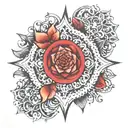 maha mritunjay mantra tattoo design idea