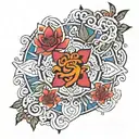 maha mritunjay mantra tattoo design idea