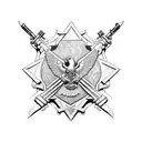 us army special forces  tattoo design idea