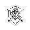 us army special forces  tattoo design idea