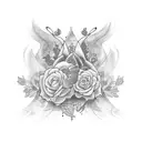 mom love  tattoo design idea