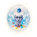 man on the moon 3 tattoo design idea