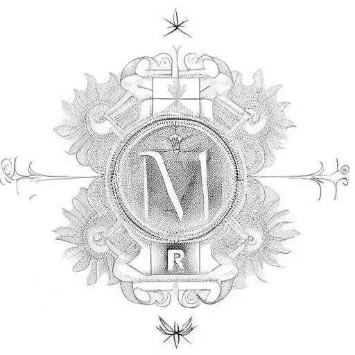 roman numeral birth date as tribute for 50th birthday for mom, include symbolism from hindu mythologies tattoo design idea