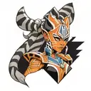 ahsoka tano tattoo design idea