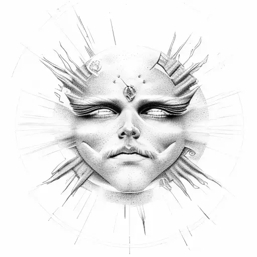 icarus falling beneath it is written "they do not fear me because i am a god, they fear me because i am a man" tattoo design idea