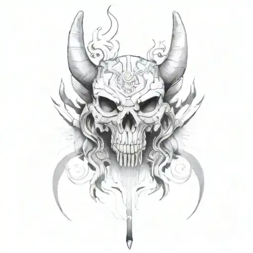 Far cry 3 Jason Brody tattoo ram skull tattoo design idea