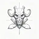Far cry 3 Jason Brody tattoo ram skull tattoo design idea