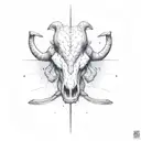 Far cry 3 Jason Brody tattoo ram skull tattoo design idea