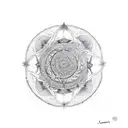 sawan with shani mantra tattoo design idea