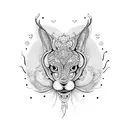 A whimsical design featuring a pinky promise with intricate details and delicate linework tattoo design idea