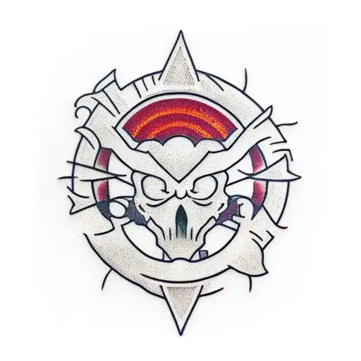 ultrassom industrial  tattoo design idea