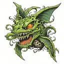 swamp tattoo design idea