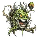 swamp tattoo design idea