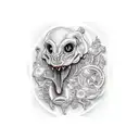 victorian slot machine  tattoo design idea