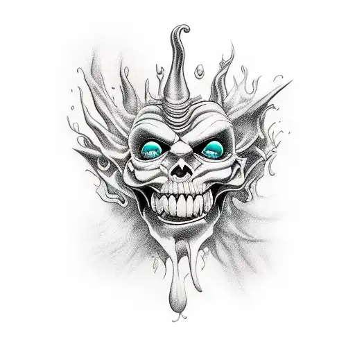 hades da disney tattoo design idea