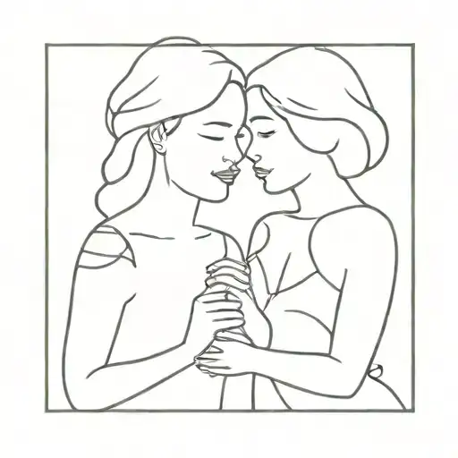 matching sister tattoo tattoo design idea