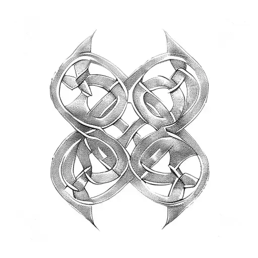 Celtic Tribal Symbol tattoo design idea