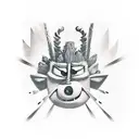 crash bandicoot tattoo design idea