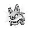 crash bandicoot tattoo design idea