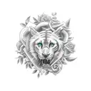 dad memory tattoo design idea