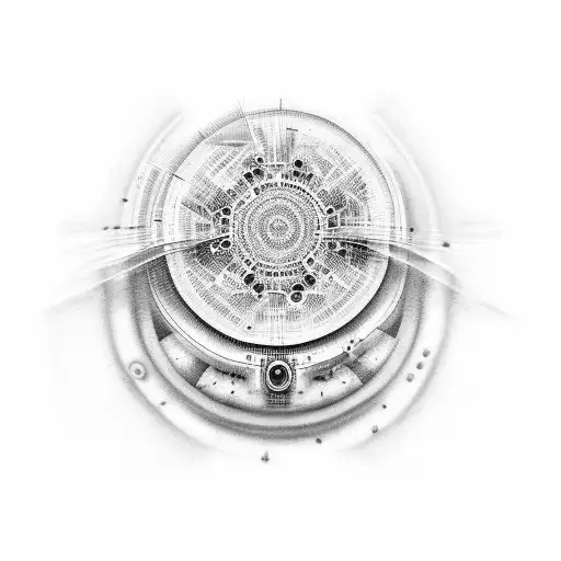 3d pill tattoo design idea