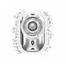 3d pill tattoo design idea