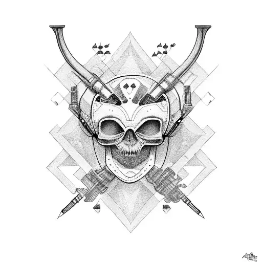 mecanica y amor tattoo design idea