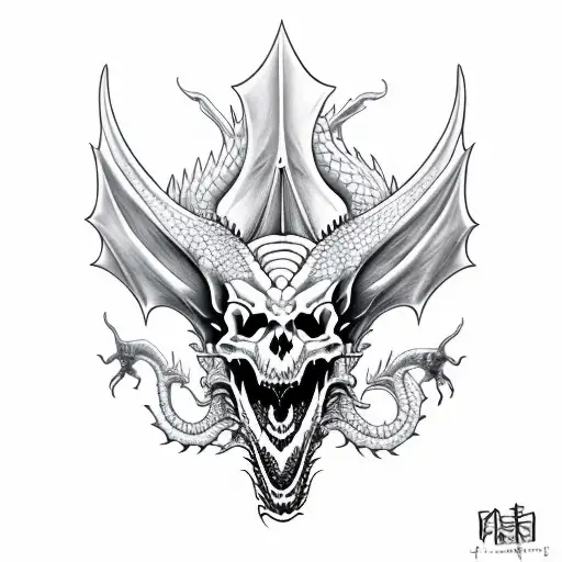 Sweet Love the rose  Skull tattoos Cool dragon drawings Dragon tattoo  flash