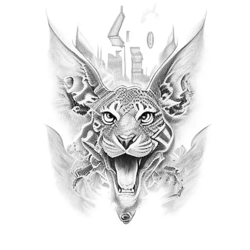 artist on stage in front of many people tattoo design idea