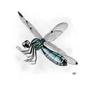 Dragonfly tattoo design idea