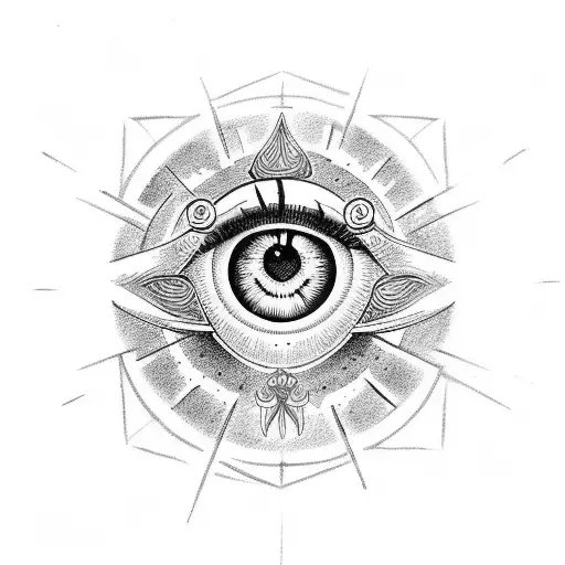 Eye of Horus tattoo design idea