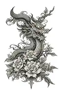 Korean tattoo design idea